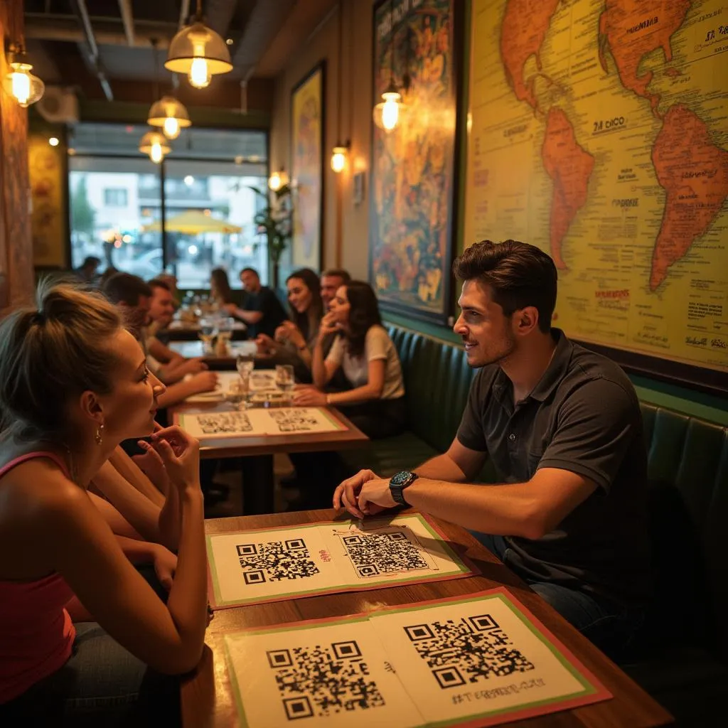 Uso do Pix em restaurantes